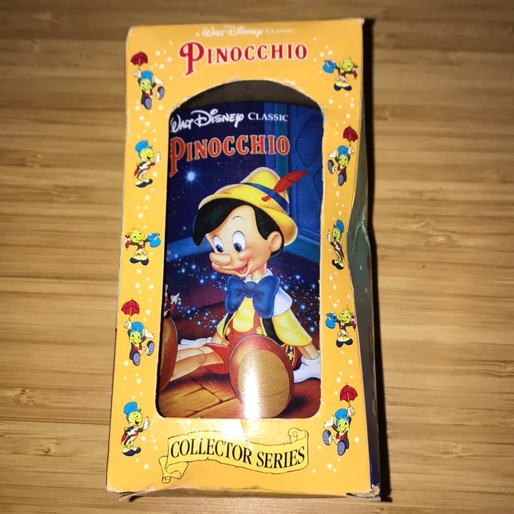 Disney Pinocchio Collector Series Glass